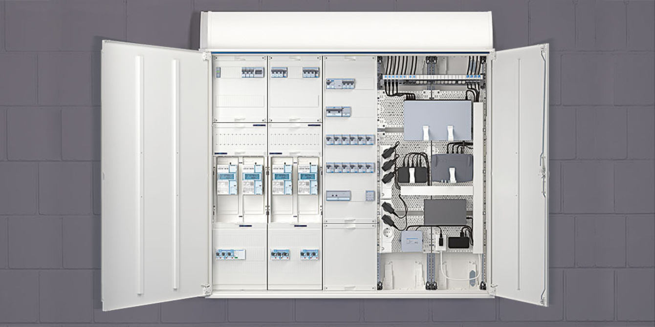 Technikzentrale bei Hauser Elektrotechnik in Rodgau