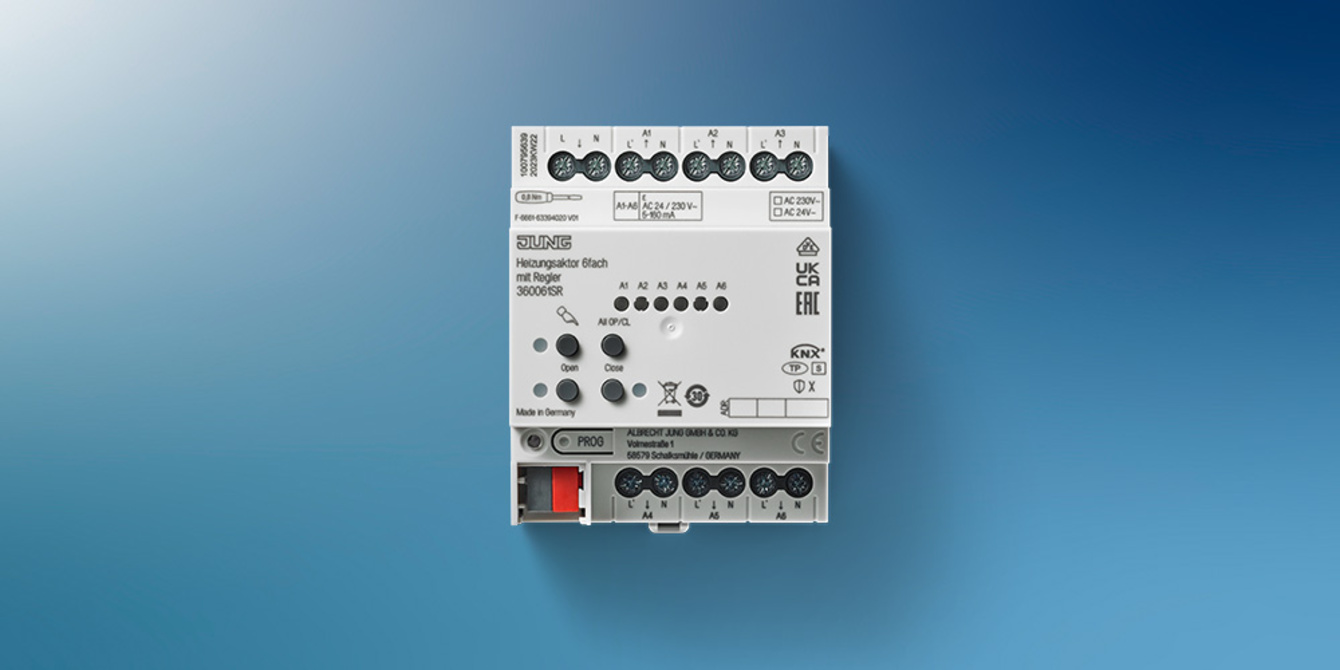KNX Heizungsaktor 6-fach bei Hauser Elektrotechnik in Rodgau