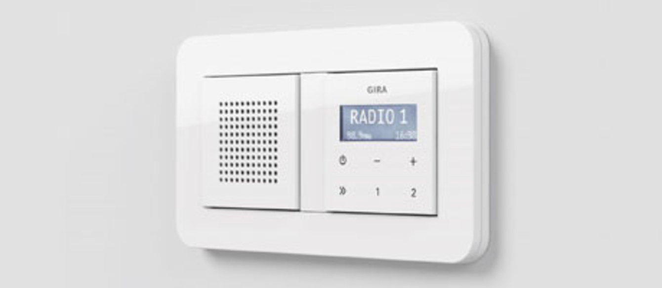 Gira Radio bei Hauser Elektrotechnik in Rodgau