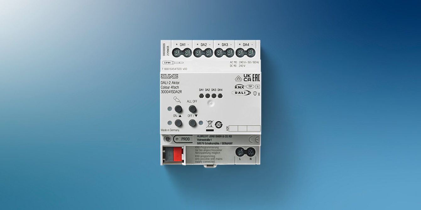 KNX DALI 2 Gateway Colour bei Hauser Elektrotechnik in Rodgau